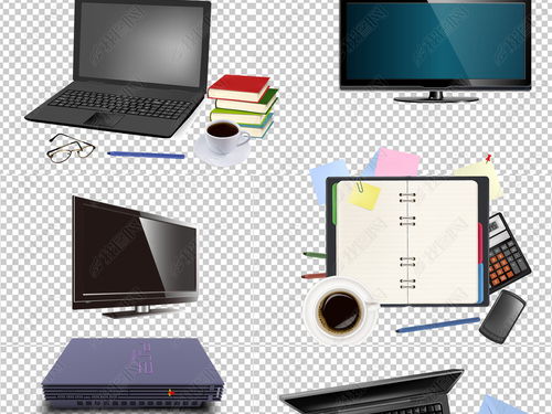 科技新動力 筆記本電腦免摳圖PNG素材集錦與軟硬件技術(shù)開發(fā)前沿探索
